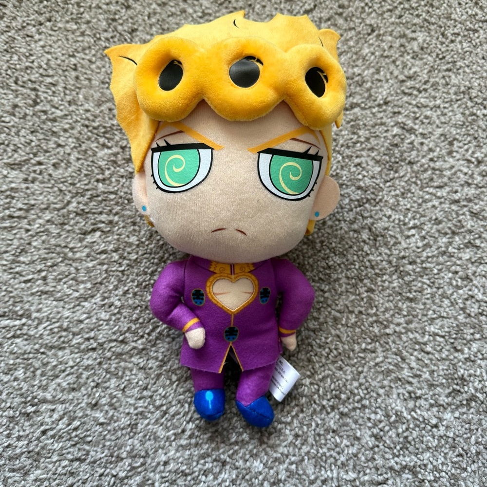 Jojo’s Bizarre Adventure Giorno Giovanna Plush